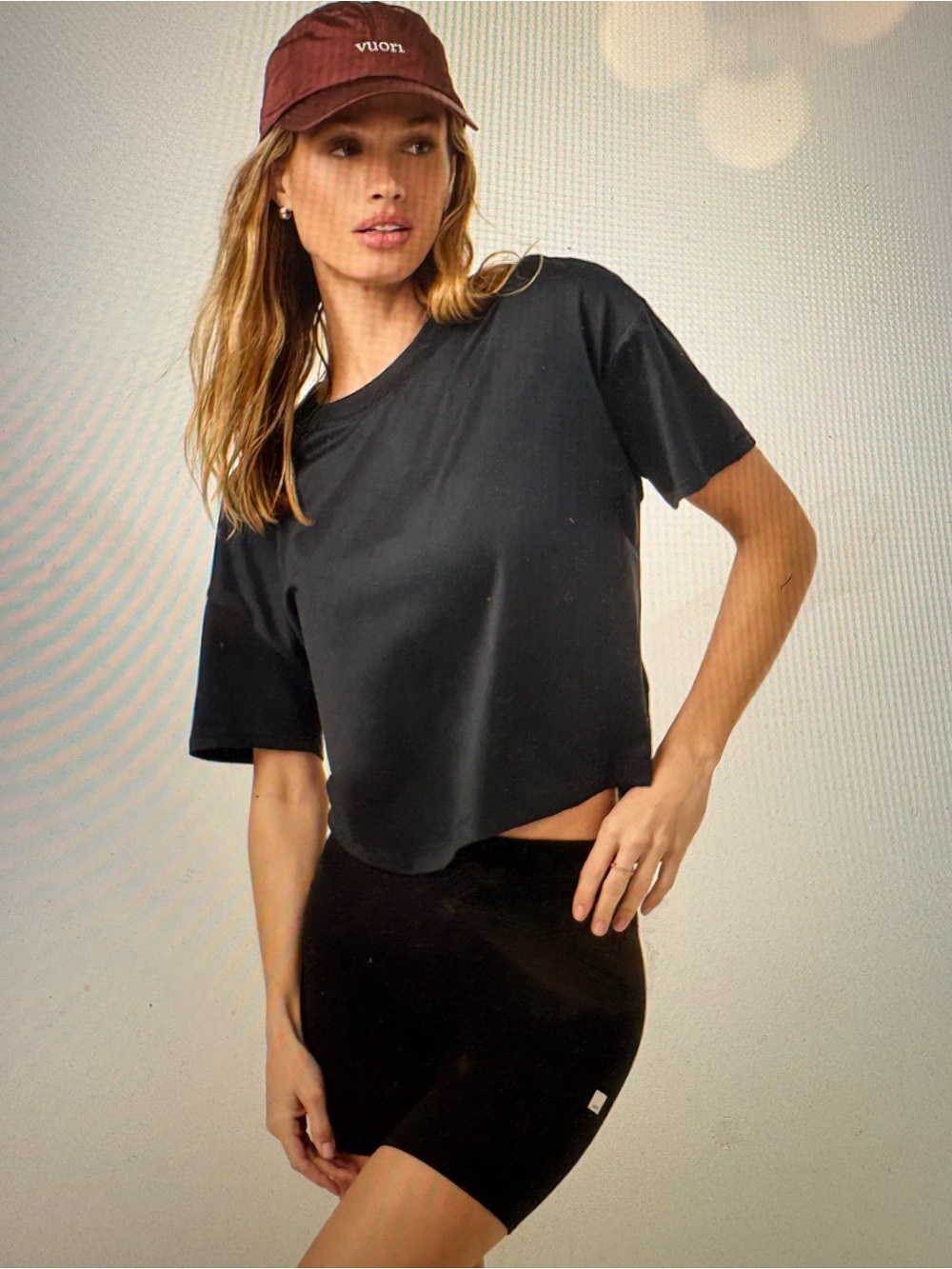 Vuori Energy Tee - Black - Small